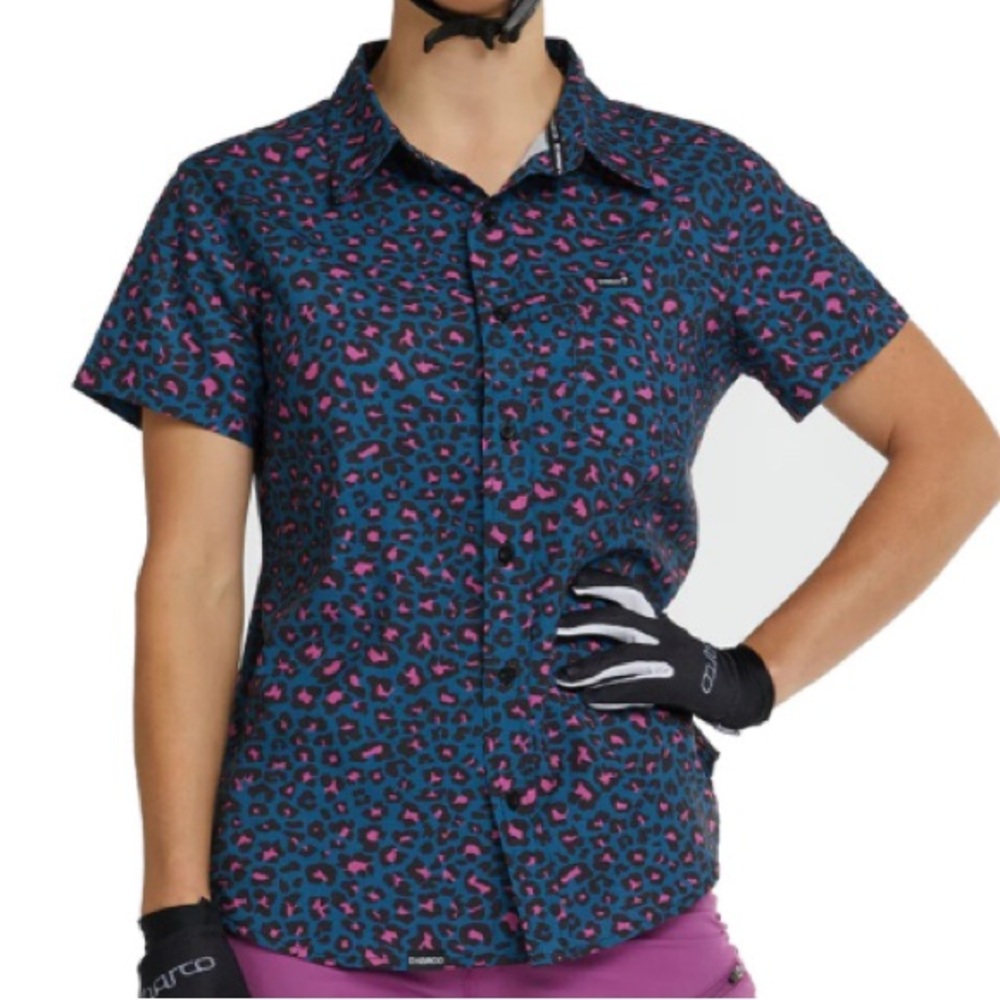 DHARCO TECH PARTY WOMENS SHIRT ANIMAL PRINT